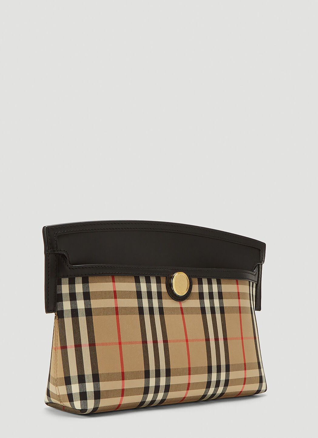 Burberry Society Clutch Bag in Beige LN CC