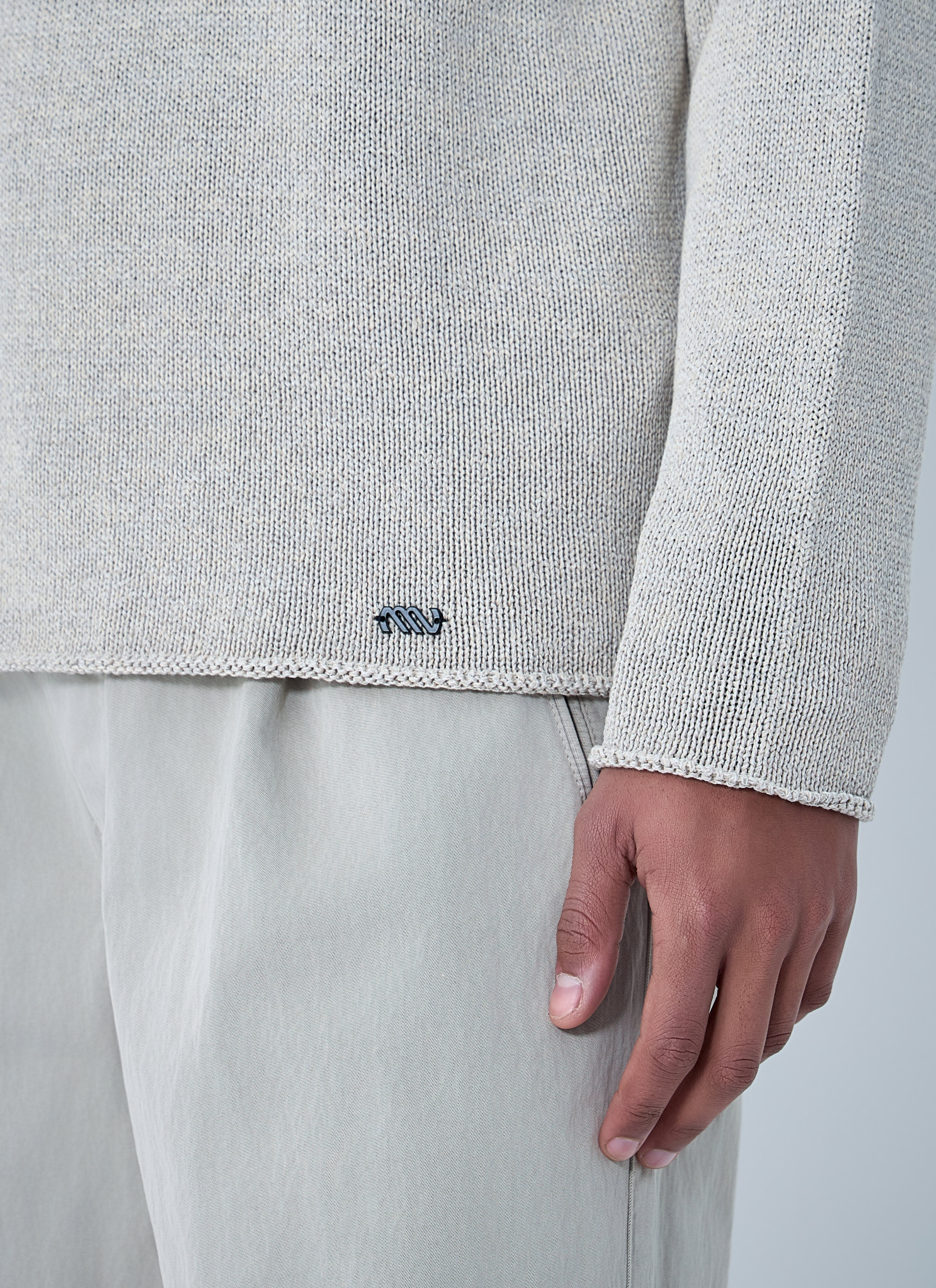 Massimo Osti Studio Men's' Carta Sweater in Beige | LN-CC®
