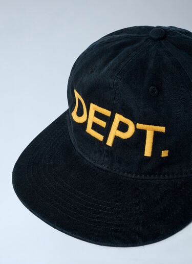Logo Motif Baseball Cap Gallery Dept. Logo Motif Baseball Cap Black gdp0162010