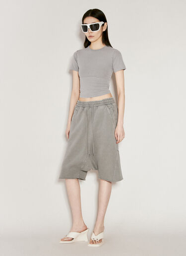 Entire Studios Heavy Drop Bermuda Shorts Grey ent0355003