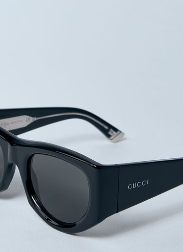 Gucci Rectangular Frame Sunglasses Black gus0259055