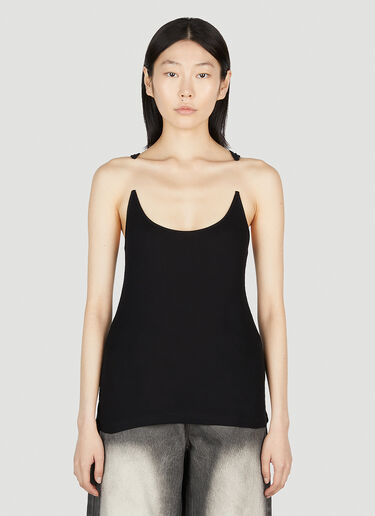 Y/Project Invisible Strap Top Black ypr0252025