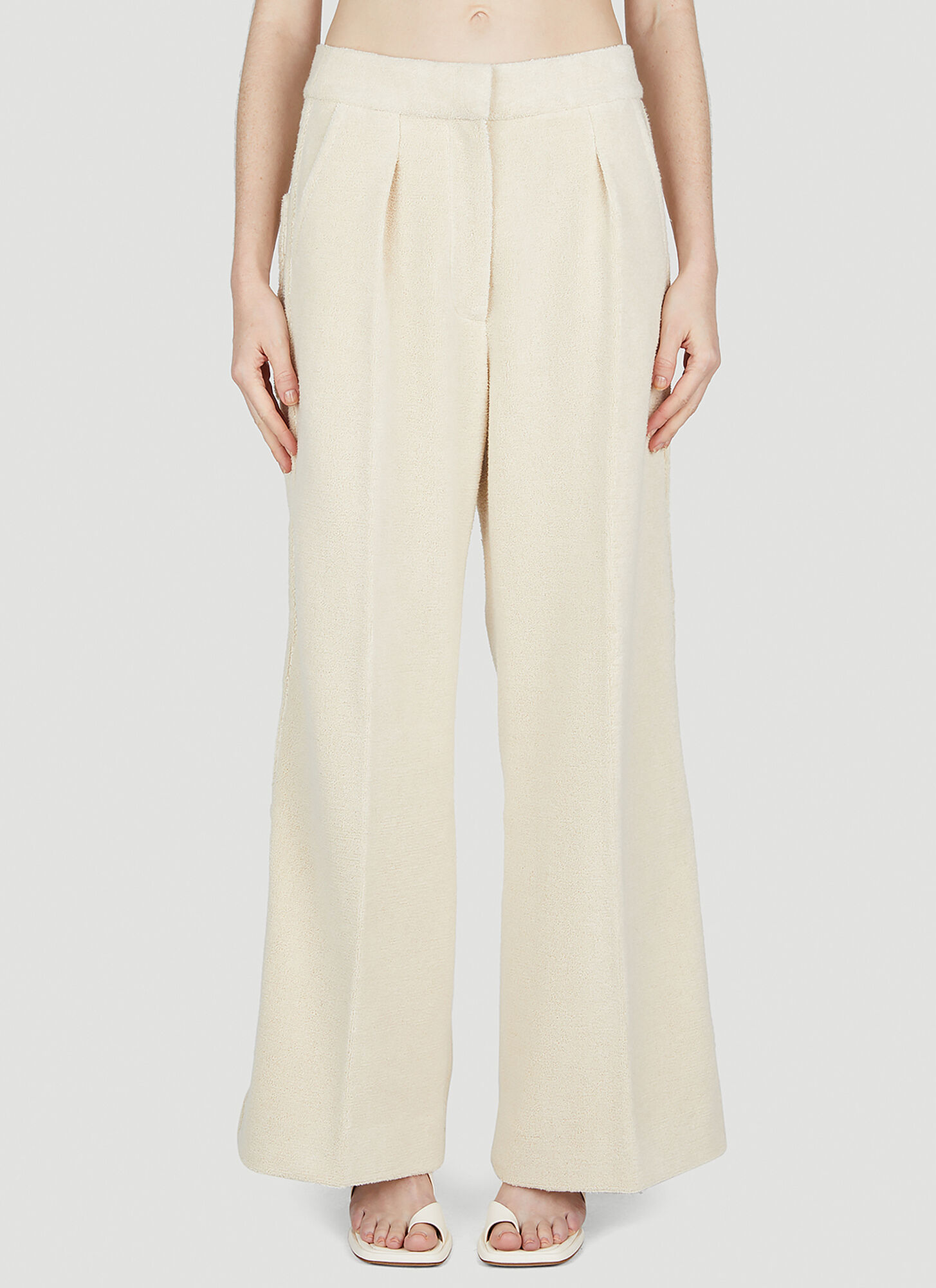 Jacquemus Women Le Pantalon Banha Pants In Neutral