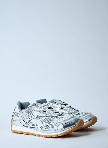 Bottega Veneta Orbit Sneakers Silver bov0159011