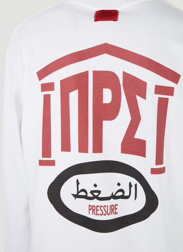 Pressure Postcard Sweatshirt White prs0146007