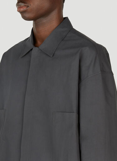 The Row Amoneto Jacket Dark Grey row0152010