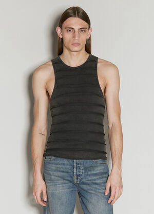 Charlie Constantinou Reverse Seam Tank Top Brown cco0158003