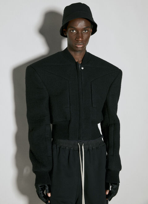 Rick Owens DRKSHDW Denim Bucket Hat Brown drk0154001