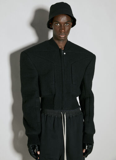 Denim Bucket Hat Rick Owens DRKSHDW Denim Bucket Hat Black drk0154020