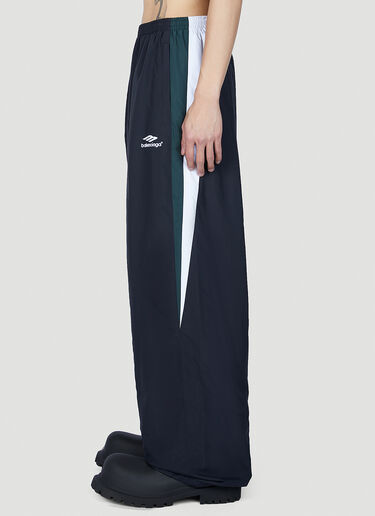 Balenciaga Logo Embroidery Track Pants Navy bal0151016
