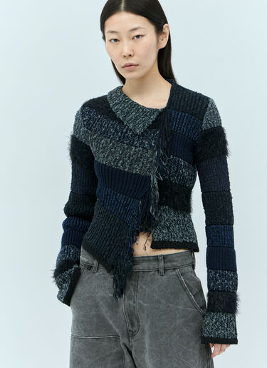 Acne Studios 프린지 스웨터 블루 acn0254014