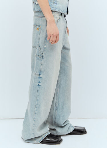 Courrèges Sailor Baggy Jeans Blue cou0156004