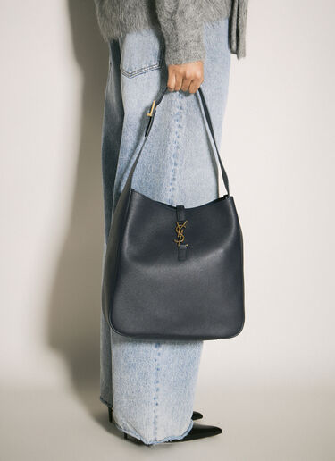 Saint Laurent Le 5 Ã  7 大号单肩包 蓝色 sla0258048