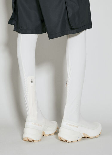 MM6 Maison Margiela x Salomon Thigh High Boots Cream mms0154009