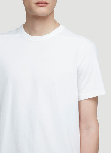 Rick Owens Basic Short Sleeve T-Shirt White ric0147016