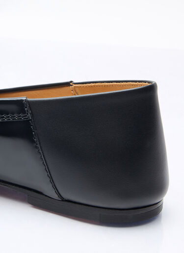 Jacquemus Les Mocassins Carré Loafers Black jac0158017