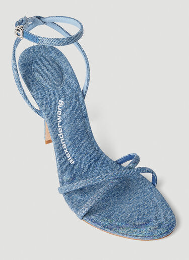 Alexander Wang Dahlia High Heel Sandals Blue awg0252023