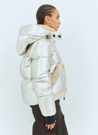 Moncler Grenoble Trevelin 短款羽绒服 银色 mog0258004