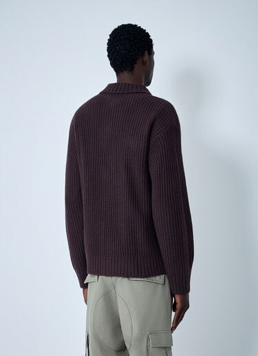 Chore Knit Cardigan Carhartt WIP Chore Knit Cardigan Brown wip0162005