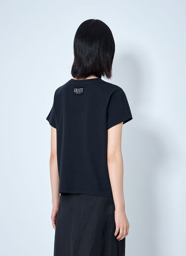 LN-CC® - Khaite: Cotton Jersey T-Shirt - Black Khaite Cotton Jersey T-Shirt Black kha0265017