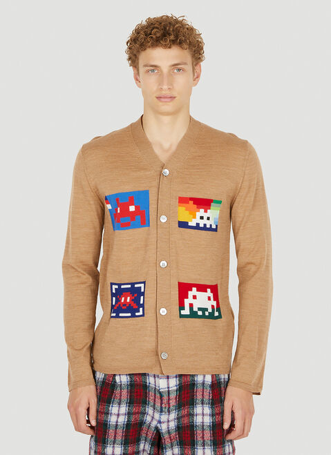 Comme des Garçons SHIRT Invader Cardigan Black cdg0152012