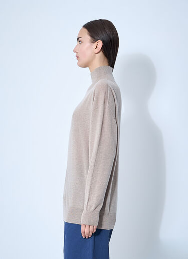 The Row Jabari Sweater Beige row0260017