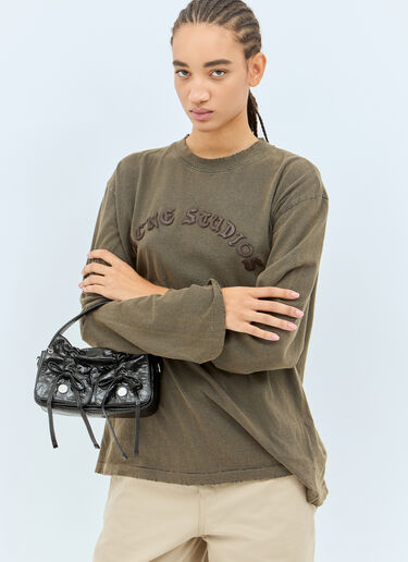 Acne Studios 袖珍多口袋单肩包 黑色 acn0258028