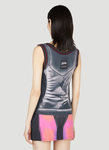Y/Project x Jean Paul Gaultier Trompe L'Oeil Lingerie Top Dark Grey jpg0252009