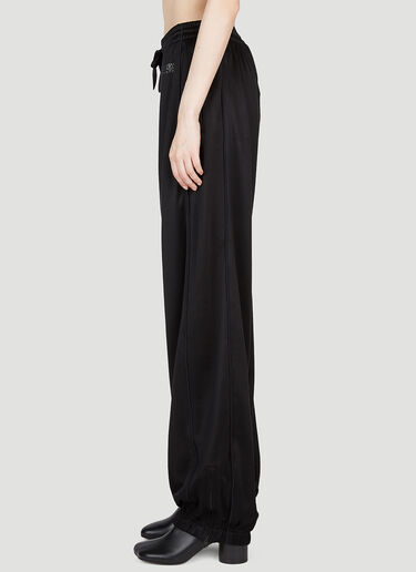 MM6 Maison Margiela Zip Track Pants Black mmm0253012