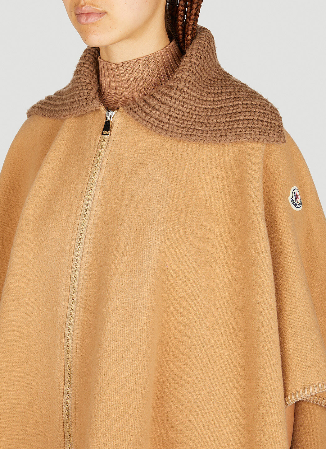Moncler cape beige top