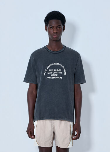 ACMH Graphic Print Cotton T-Shirt Grey acm0164008