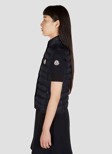 Quilted Sleeveless Jacket Moncler Quilted Sleeveless Jacket Black mon0251008