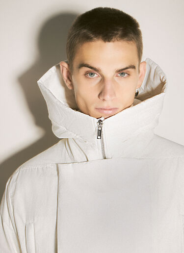 Moncler x Rick Owens Alice 派克大衣 乳白色 mcs0358006