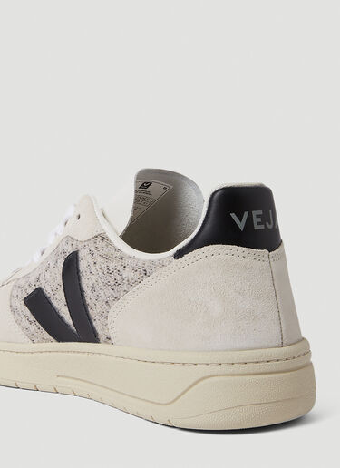 Veja V-10 Flannel Sneakers Grey vej0350045