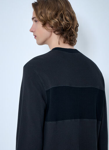 Brain Dead Cotton Jersey Crewneck Sweatshirt Black bra0164002