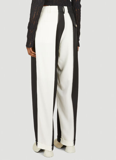 Marni Monochrome Stripe Pants Black mni0248012