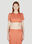 Christopher Esber Crystal Orbit Top Orange chr0252011