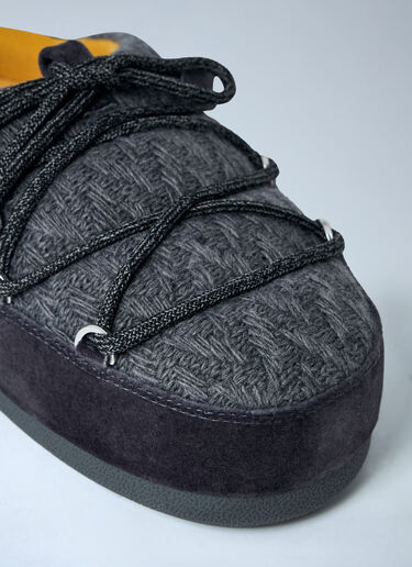 Moon Boot x GUEST IN RESIDENCE EVX Knit Mules Grey mbg0364006