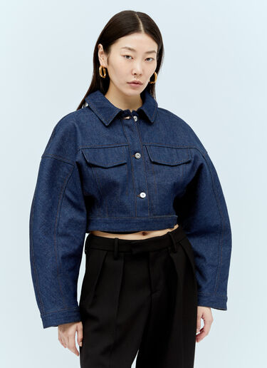 Jacquemus La Veste De-NÃ®mes Obra 牛仔夹克 蓝色 jac0256024