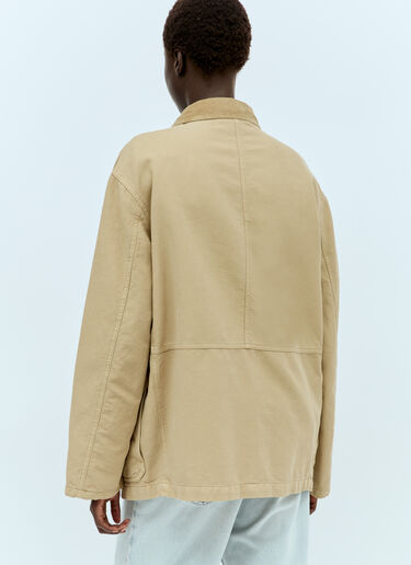 The Row Frank Jacket Beige row0256025