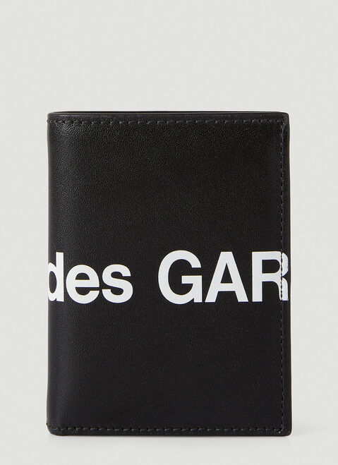 Comme des Garçons Wallet ロゴ 二つ折りウォレット Green cdw0348012