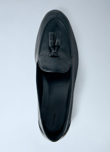 LN-CC® - The Row: Caden Loafers - Black The Row Caden Loafers Black row0266035