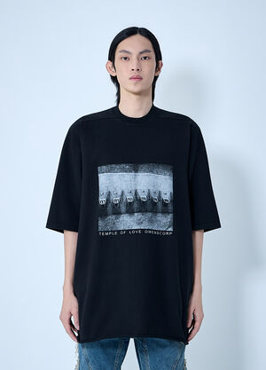 Rick Owens DRKSHDW Jumbo SS T-Shirt Black drk0164024