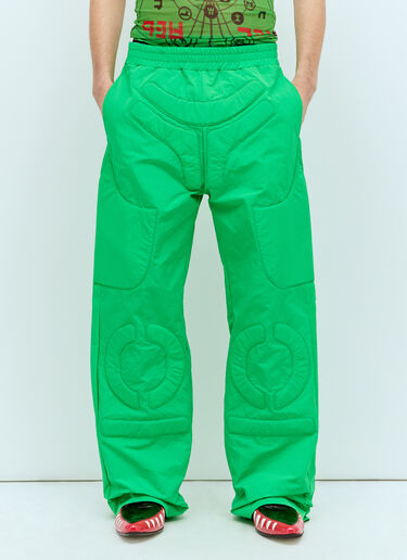 Walter Van Beirendonck 스페이스 팬츠 그린 wlt0156004