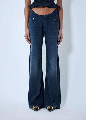 Balenciaga Curved Waist Jeans Navy bal0263006