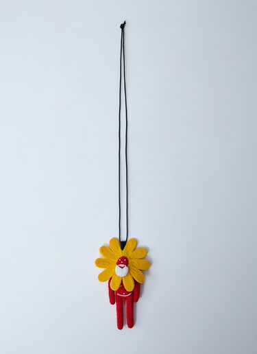 Walter Van Beirendonck Flowerman Necklace Yellow wlt0160021