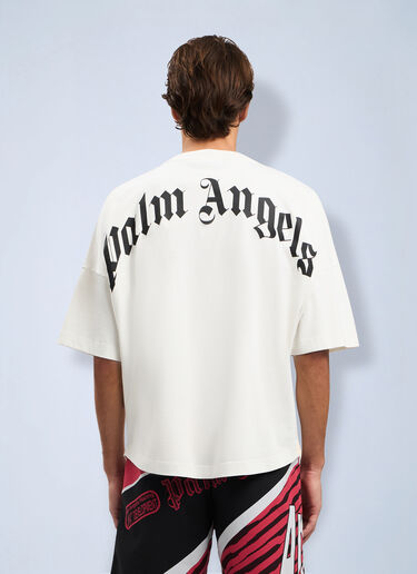 Palm Angels Classic Logo Over Tee White pma0164299