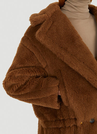 Max Mara Nebula 双排扣大衣 棕色 max0250073