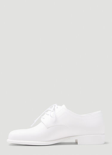 Maison Margiela Lace Up Tabi Shoes White mla0245038