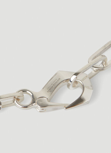 Bottega Veneta Chain Necklace Silver bov0151102